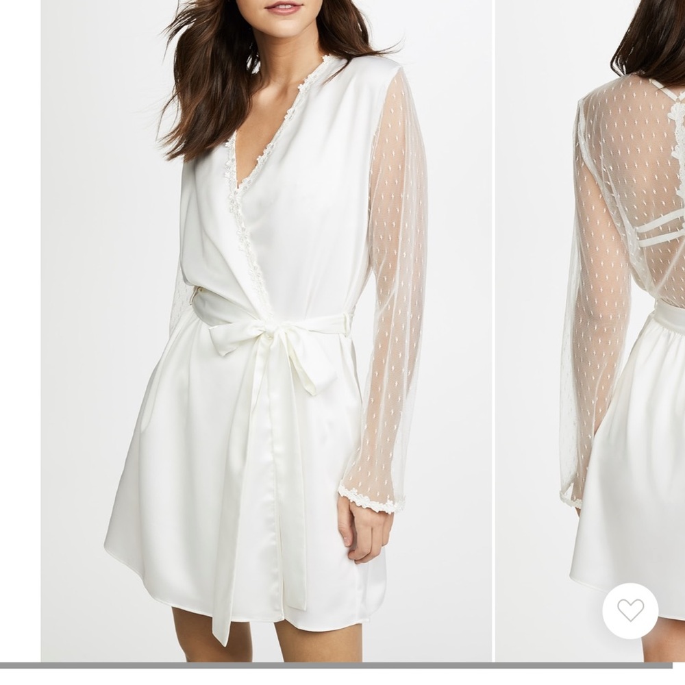 Flora Nikrooz sheer robe.